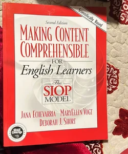 Making Content Comprehensible for English Language Learners