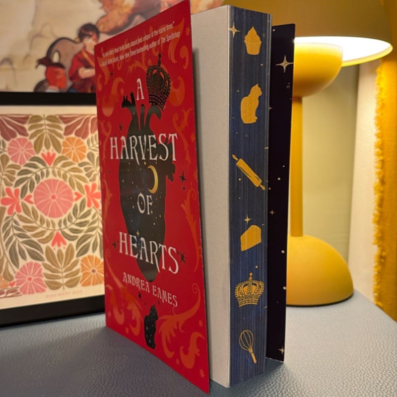 A Harvest of Hearts: Deluxe Stenciled Edges