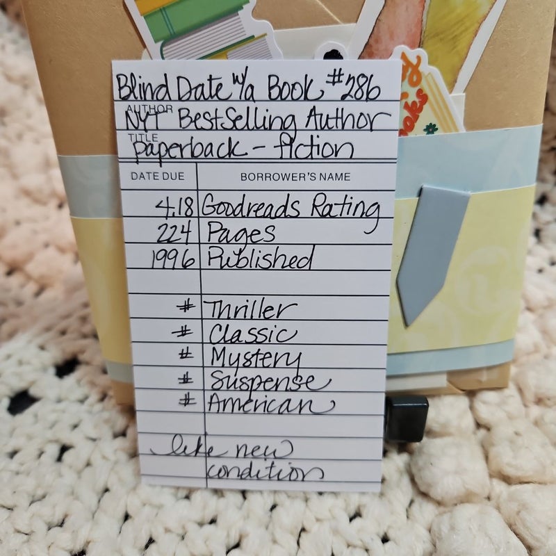 Blind Date with a Book #286