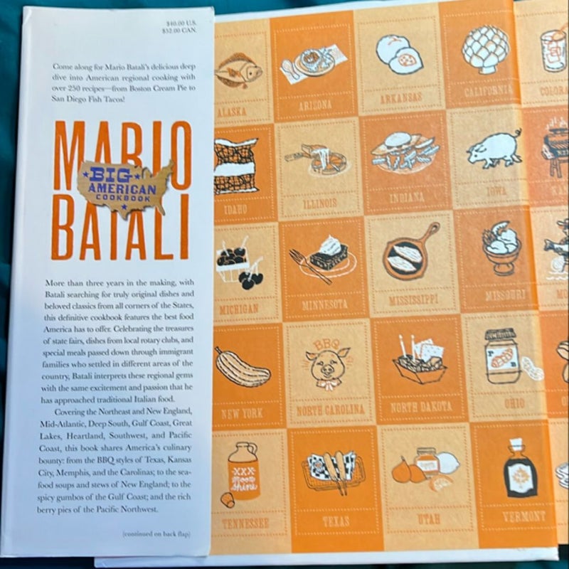 Mario Batali--Big American Cookbook