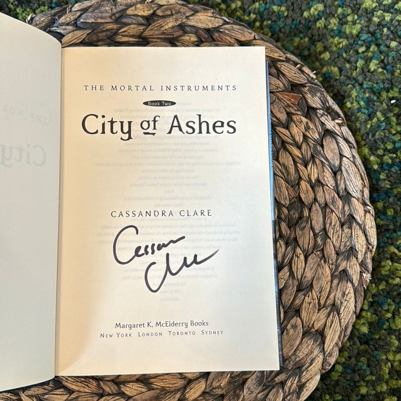 SIGNED - The Mortal Instruments, Books 1-3
