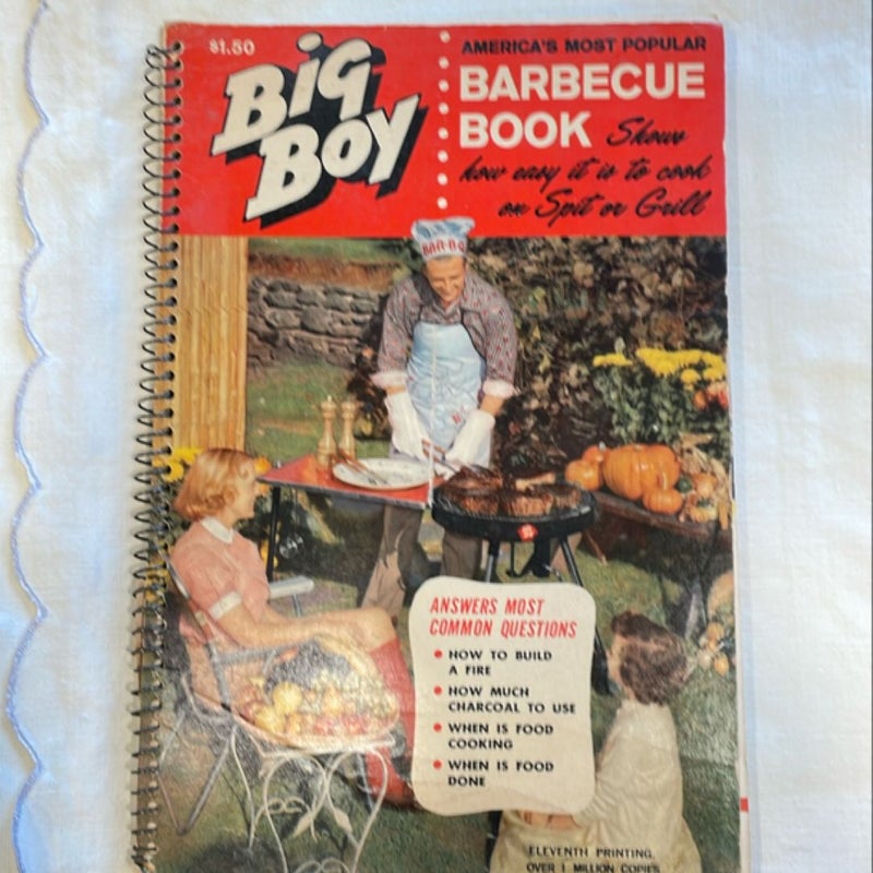 Vintage Big Boy Barbecue Book