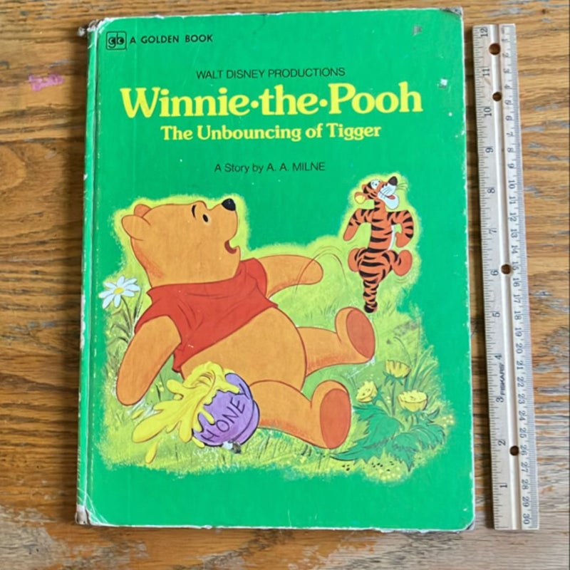 Winnie the Pooh the unbouncing of Tigger