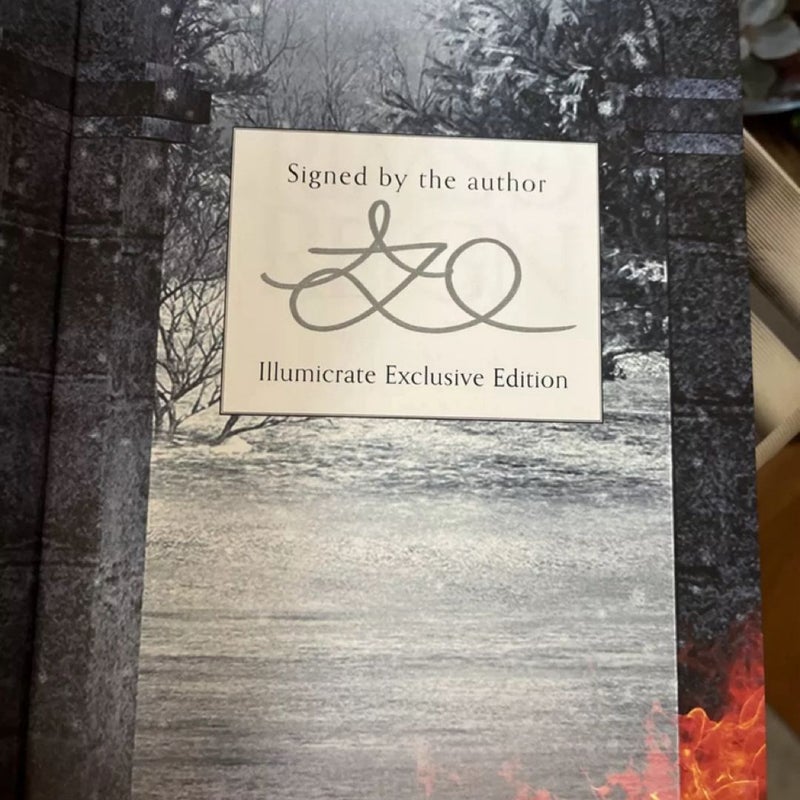 Crimson Reign—SIGNED + ILLUMICRATE—Sprayed Edges—2022 Special Edition