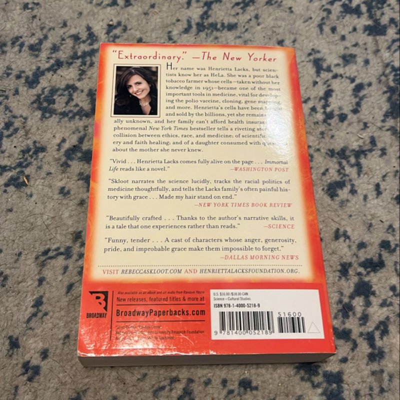 The Immortal Life of Henrietta Lacks