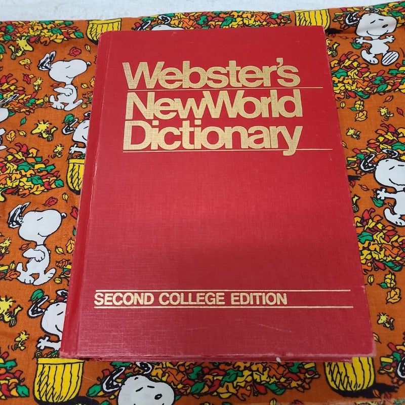 Webster's New World Dictionary