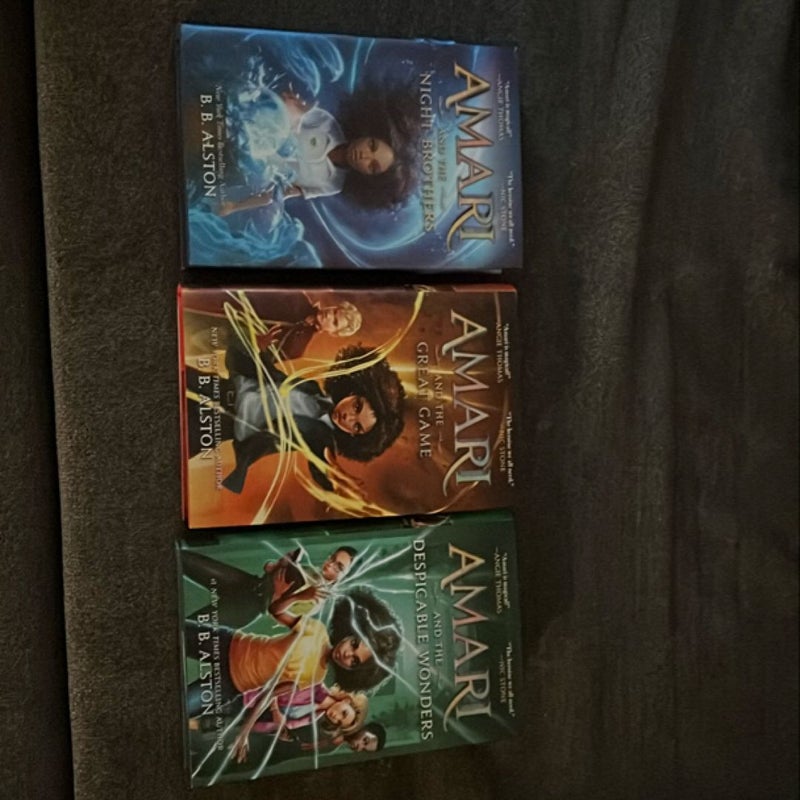 Amari and the Night Brothers (3 books)