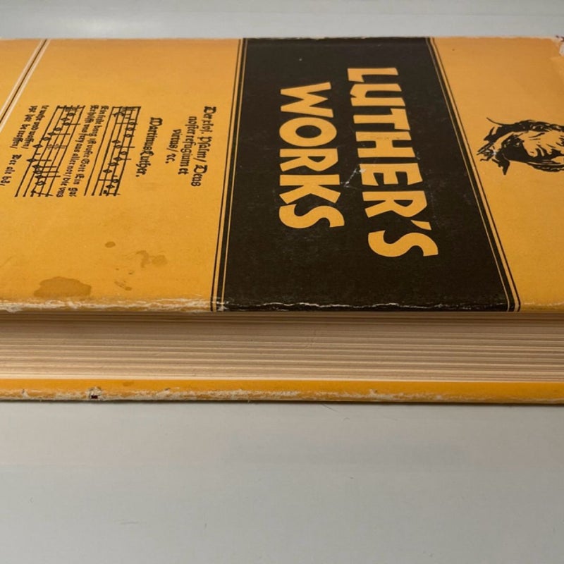 Luther's Works: Vol. 53, Liturgy and Hymns by Martin Luther (1965, Hardcover)