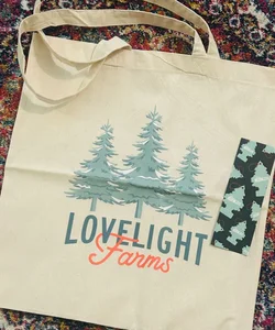 Lovelight Farms Tote Bag & Bookmark - Officially Licensed