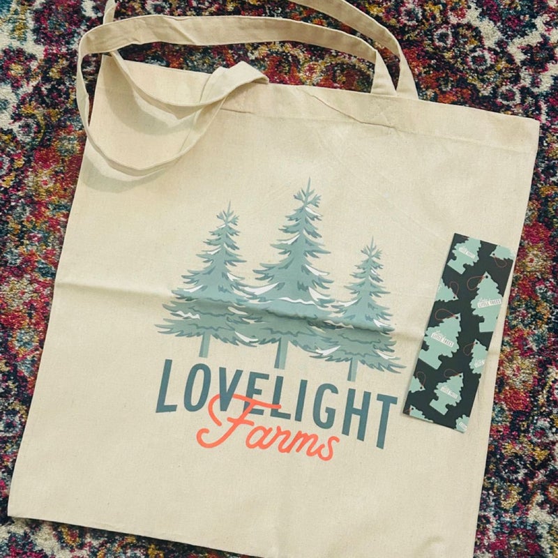 Lovelight Farms Tote Bag & Bookmark - Officially Licensed