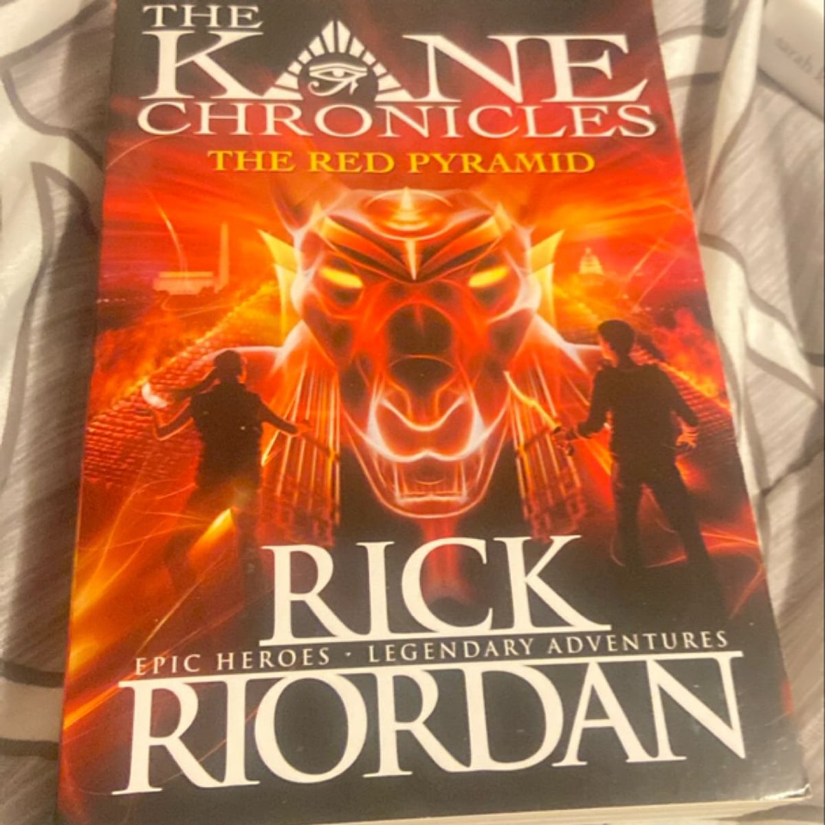 The red pyramid by Rick Riordan