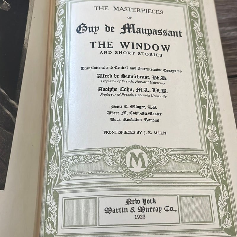 The Works of Guy De Maupassant Short Stories