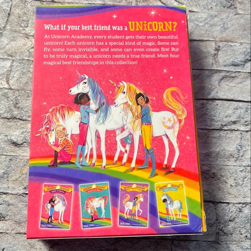 Unicorn Academy: Rainbow of Adventure Boxed Set (Books 1-4)