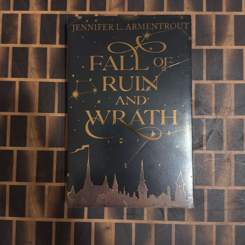 Fall of Ruin and Wrath (The Bookish Box - Signed)