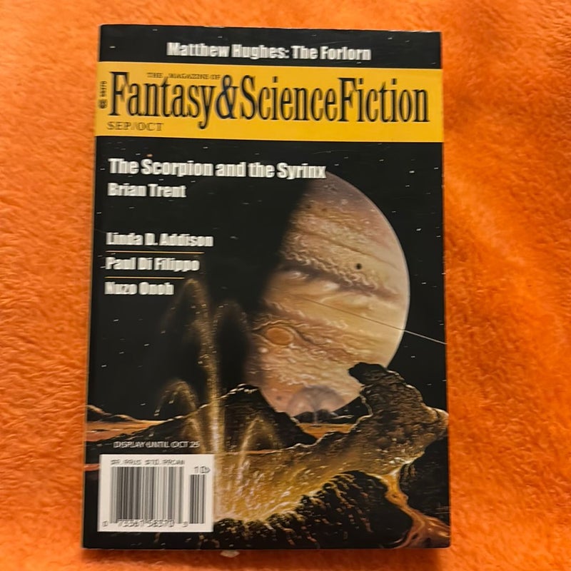 Fantasy & Science Fiction September/October 2021