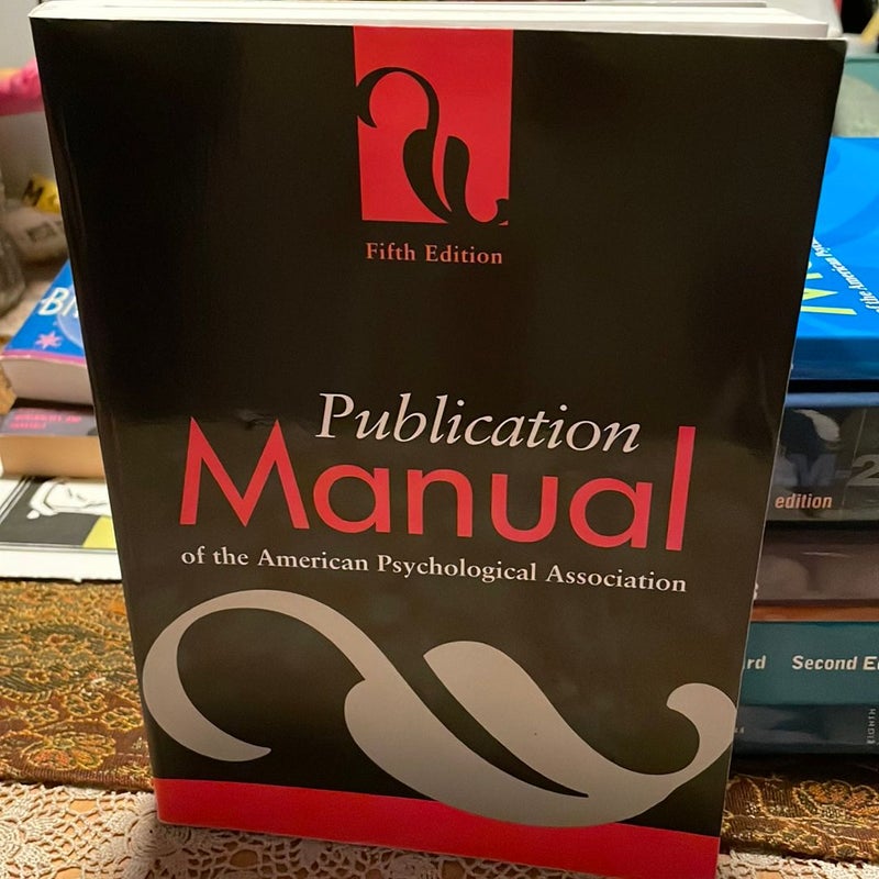 Publication Manual of the American Psychological Association