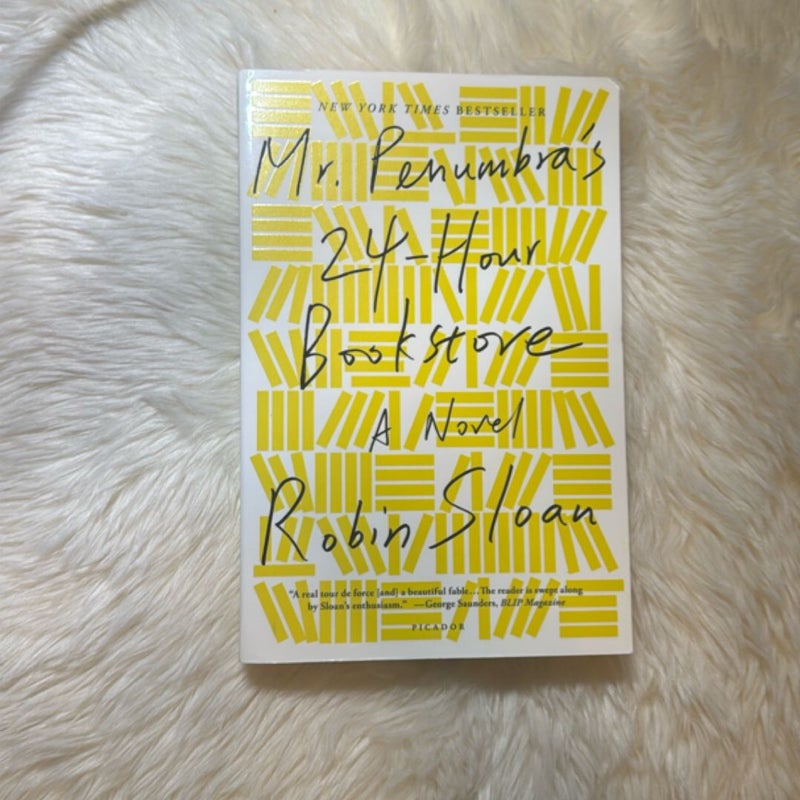 Mr. Penumbra's 24-Hour Bookstore