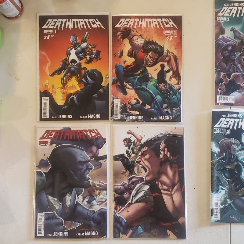 Deathmatch full set 1-12 plus xtra 17 issues total