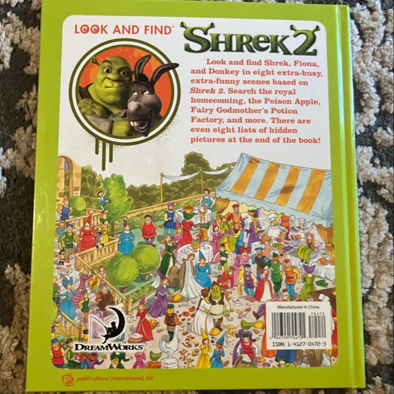 Shrek 2 Look and Find by Publications international, ltd , Hardcover ...