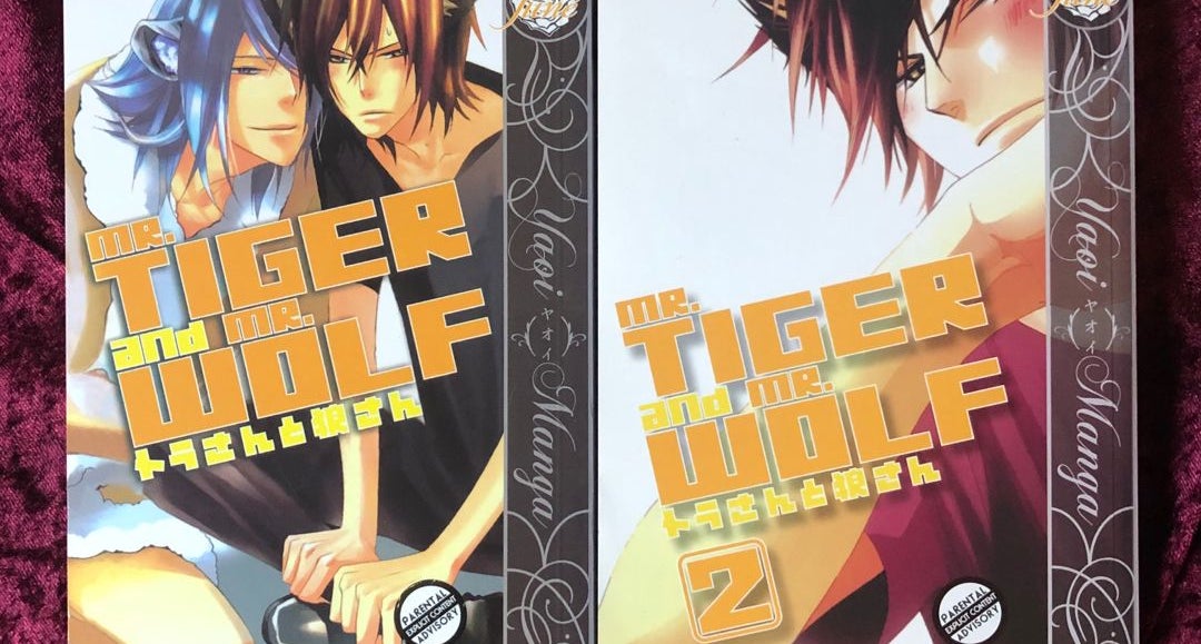 Mr. Tiger and Mr. Wolf Vols. 1 & 2 Yaoi Manga English Haruno popular Ahiro