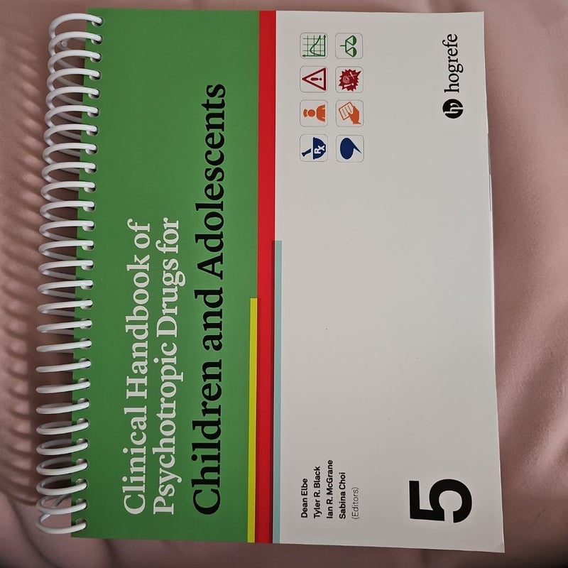 Clinical handbook of psychotropic drugs for children and adolescents