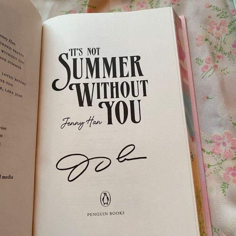 The Summer I Turned Pretty Signed Fairyloot Special Edition 