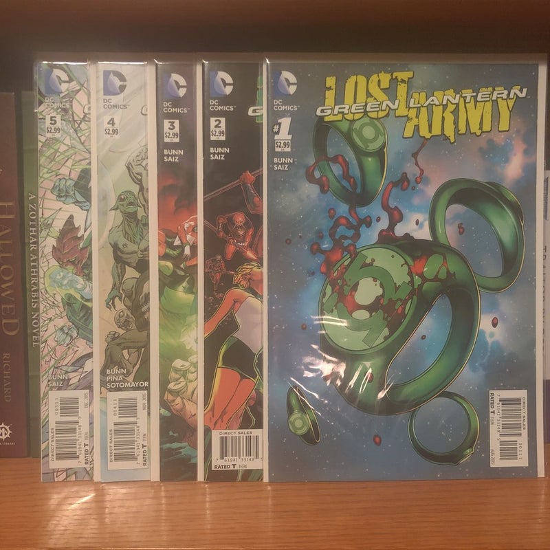 Green Lantern: Lost Army 1-5 