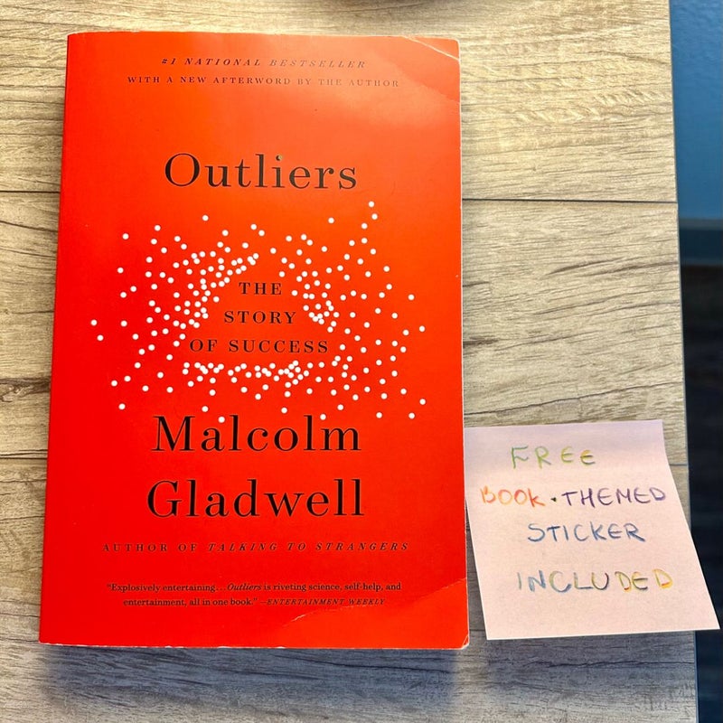 Outliers + FREE BOOK THEMED STICKER