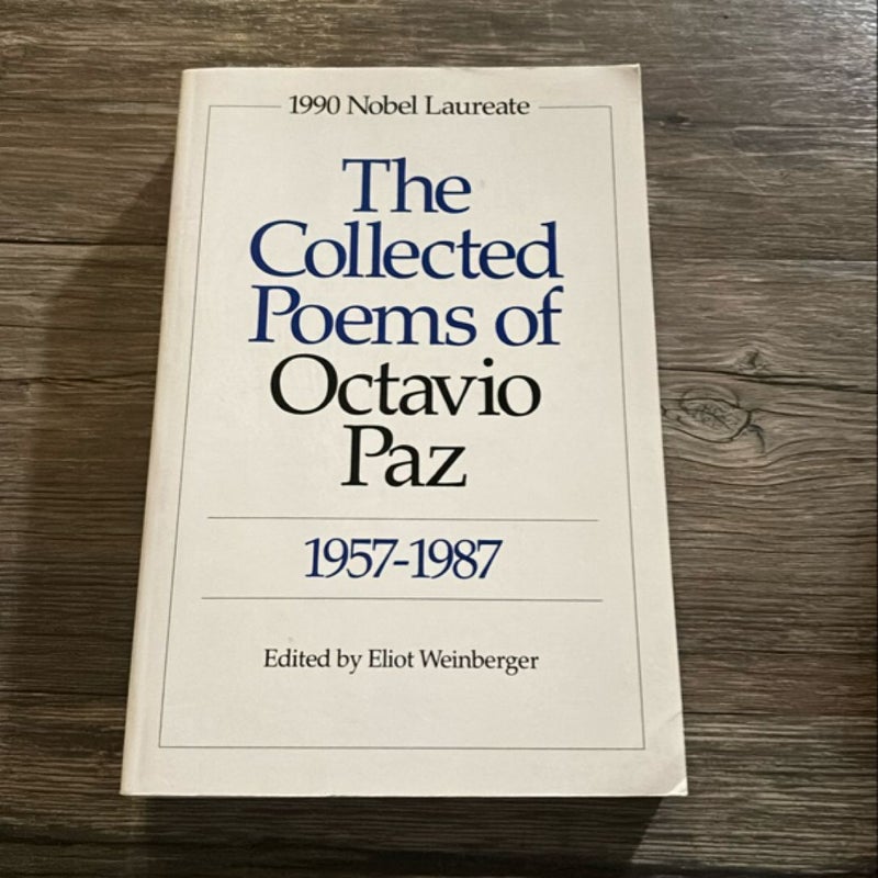 The Collected Poems of Octavio Paz