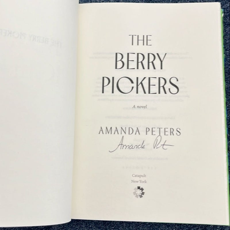 SIGNED The Berry Pickers