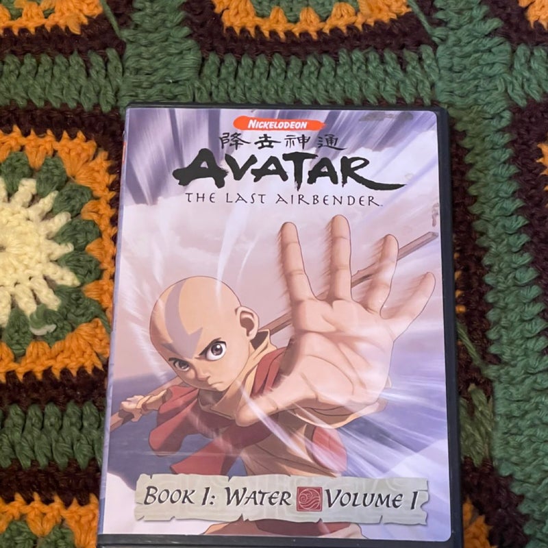 Avatar the last airbender: book 1 water vol. 1 dvd
