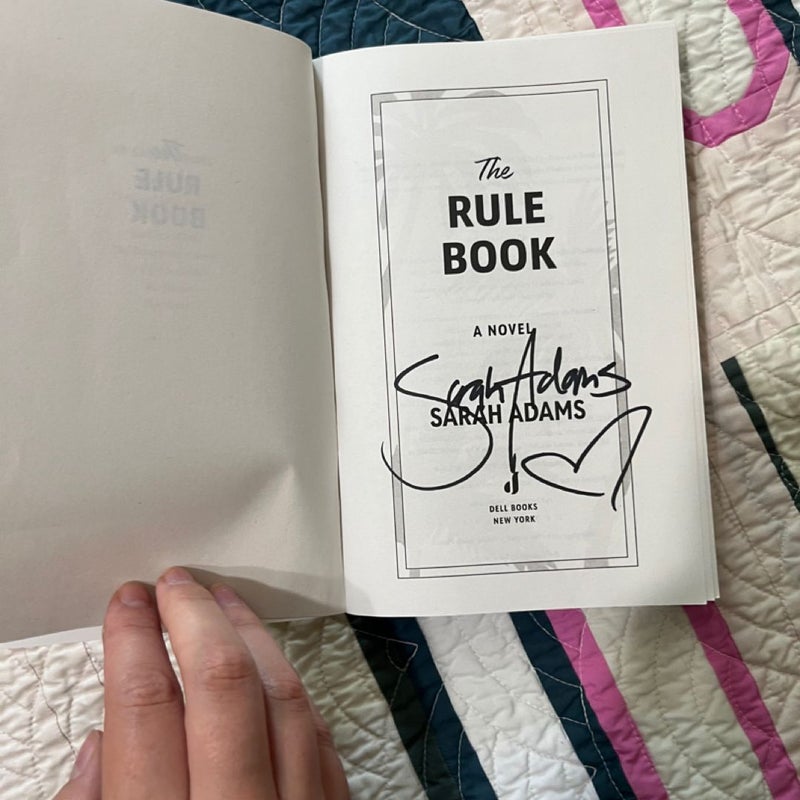 The Rule Book - Signed Copy