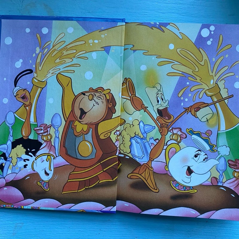 Y2K Vintage Disney Beauty and the Beast Picture Book