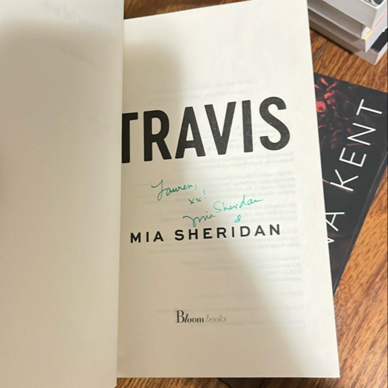 Travis signed/personalized 