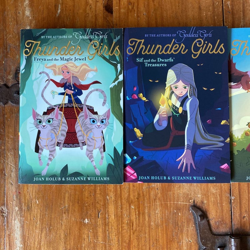 Thunder Girls Adventure Collection Books 1-4 (Boxed Set)