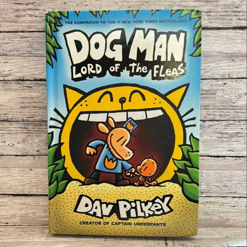 Dog Man Lord of the Fleas