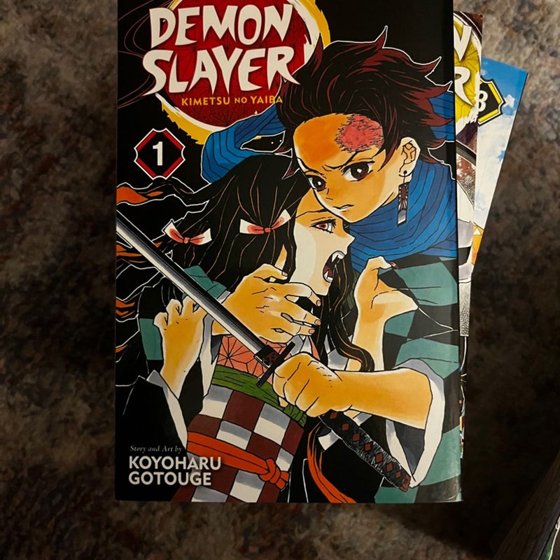 Demon Slayer Manga 1-8, 10, 13-15