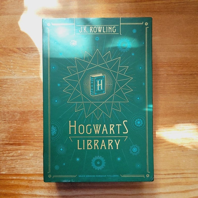 Hogwarts Library: The Tales of Beedle the Bard, Quidditch Through the Ages, Fantastic Beasts and Where to Find Them
