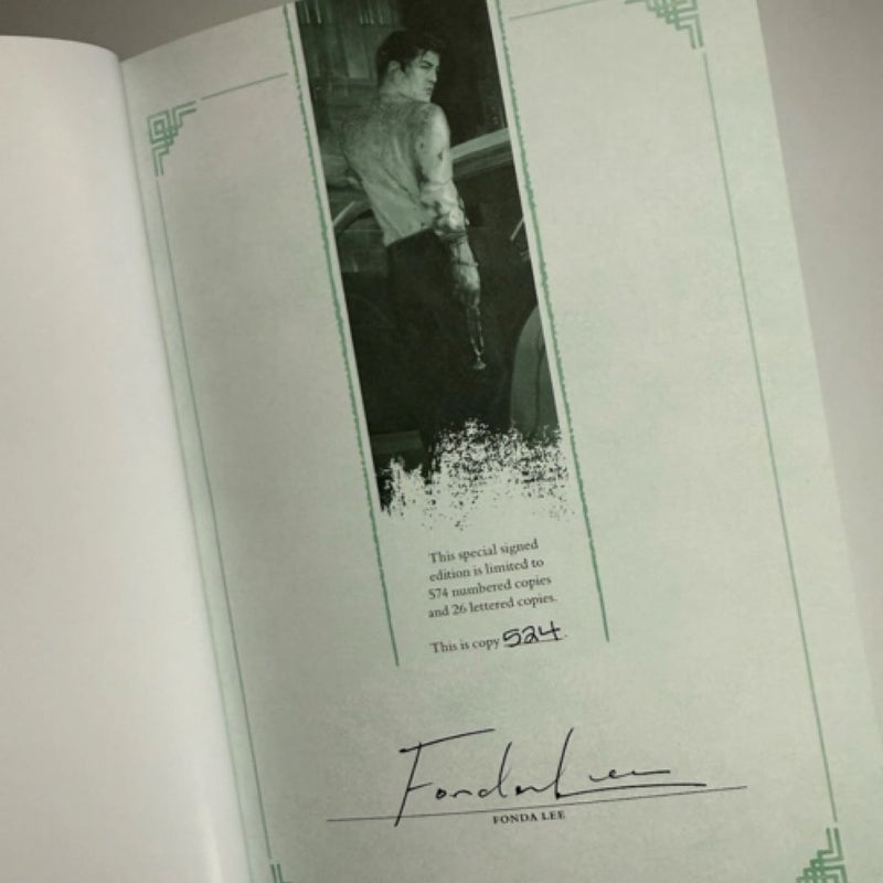 Jade City | Fonda Lee | SIGNED, #524| +RIGHTS | Subterranean Press