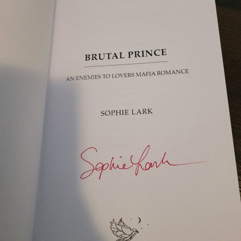 SIGNED Brutal Prince