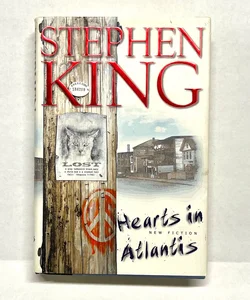 Hearts in Atlantis Stephen King Hardback 1st ed w/ dust cover