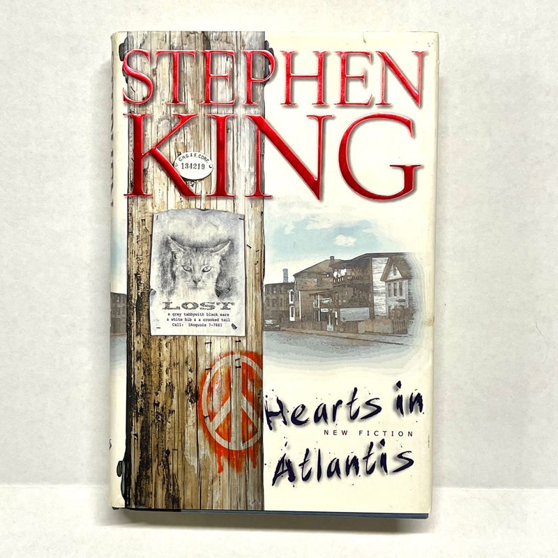 Hearts in Atlantis Stephen King Hardback 1st ed w/ dust cover