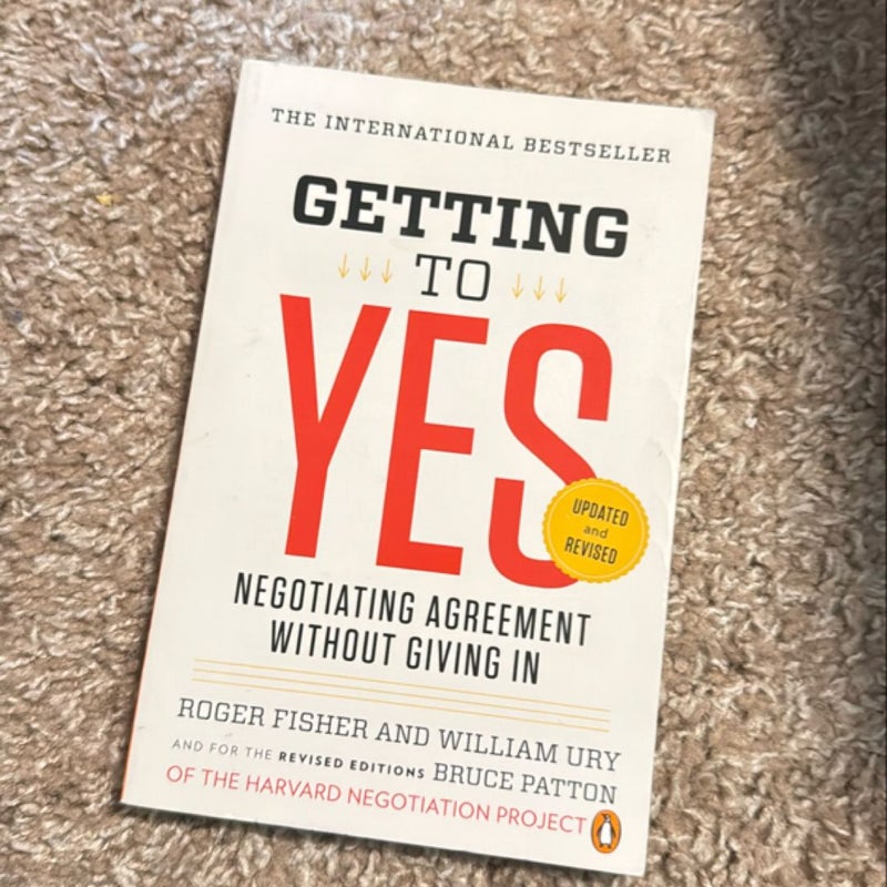 Getting to Yes