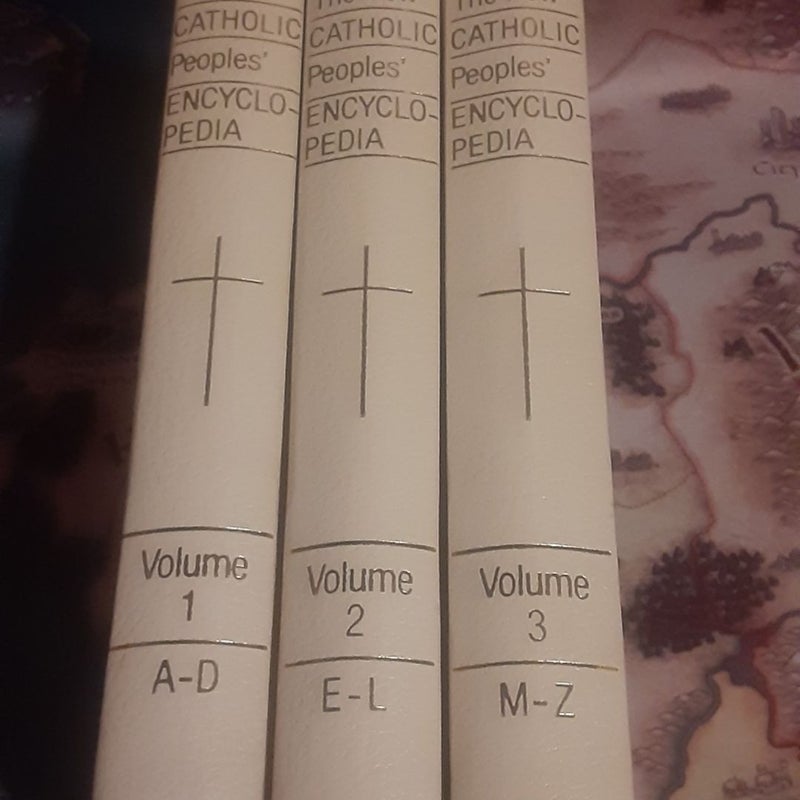 The New Catholic People's Encyclopedia 3 volume hardcover set