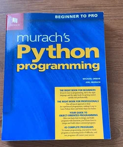 Murachs Python Programming
