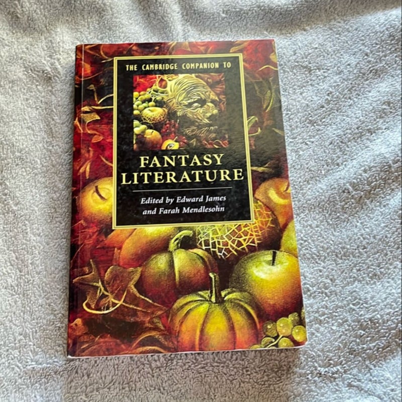 The Cambridge Companion to Fantasy Literature