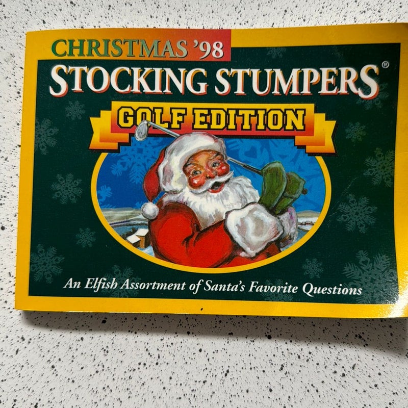 Christmas ‘98 Stockinf Stumpers Golf Edition 