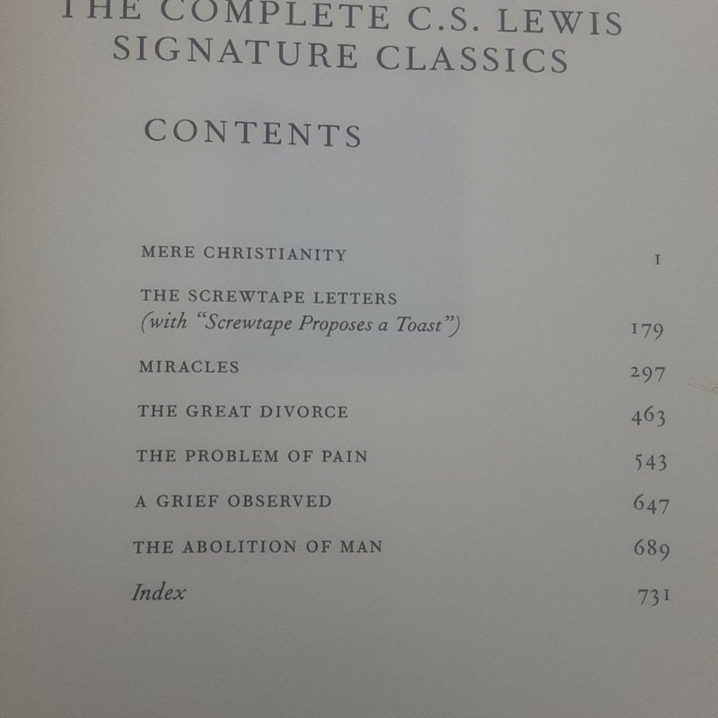 The C. S. Lewis Signature Classics