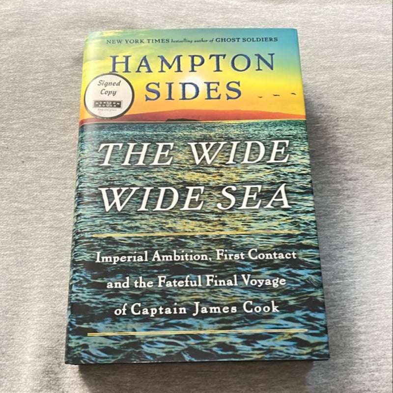 💥 The Wide Wide Sea *SIGNED* 