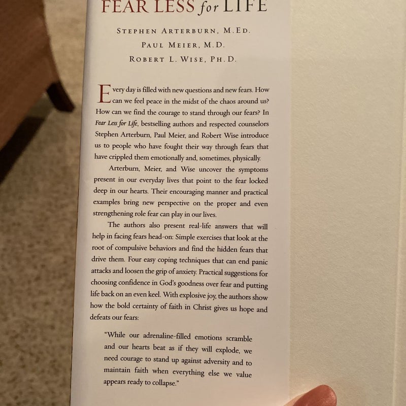 Fear Less for Life